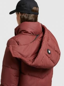 Khujo Manteaux Dhiver Manteau D’hiver Limetta Femme Rouge Rouille -Magasin de vêtements Khujo pas cher 2d8bd50bf2b2a87f70ce26fee671d59f