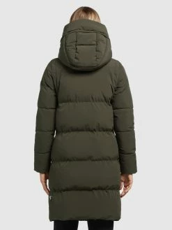 Khujo Manteaux De Mi-saison Manteau Mi-saison Namita Femme Vert Foncé -Magasin de vêtements Khujo pas cher 2d8c74b919114b856b469294c11768d5