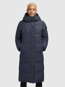 Khujo Manteaux Dhiver Manteau D’hiver TIONE Femme Bleu Marine -Magasin de vêtements Khujo pas cher 2dec939c4916b2f8012135b80821865c