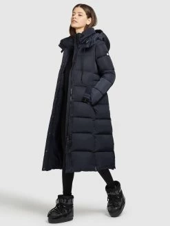 Khujo Manteaux Dhiver Manteau D’hiver Femme Bleu Nuit -Magasin de vêtements Khujo pas cher 2f482c84d61f851a45c4a59225c51b87