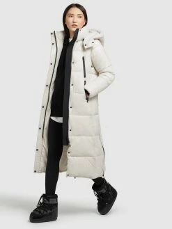 Khujo Manteaux Dhiver Manteau D’hiver Melona Femme Blanc Perle -Magasin de vêtements Khujo pas cher 2fcb37316f9ecb20acce3fa268f49e19