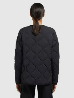 Khujo Vestes De Mi-saison Veste Mi-saison ALMA Femme Noir -Magasin de vêtements Khujo pas cher 3098a81008fc95e9ef80e47e81084e93