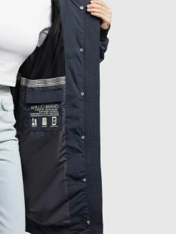 Khujo Manteaux De Mi-saison Manteau Mi-saison SILICA Femme Gris Foncé -Magasin de vêtements Khujo pas cher 34284e3be131473e5ed38e59ce133d9b