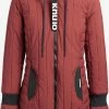 Khujo Vestes Dhiver Veste D’hiver Jerry Femme Rouge Rouille -Magasin de vêtements Khujo pas cher 359ace77aa68fee1c209037052e765a2