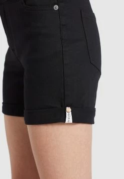 Khujo Shorts En Jean Coupe Slim Jean RIVEN Femme Noir -Magasin de vêtements Khujo pas cher 35ba7424ea974ab5fa45e765460c0fa5