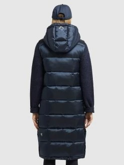 Khujo Vestes Sans Manches Gilet Tourin Femme Bleu Marine -Magasin de vêtements Khujo pas cher 37c60c3c45b2b06bb4b6aec01d48f841