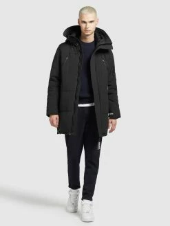 Khujo Vestes Dhiver Veste D’hiver Cloyd Homme Noir -Magasin de vêtements Khujo pas cher 37ecb9ac69cca9adbb2f428108062587