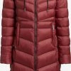 Khujo Vestes Dhiver Veste D’hiver Ingram Shine Femme Rouge Foncé -Magasin de vêtements Khujo pas cher 38c2cc89d3929da0ede530798ddcdc40