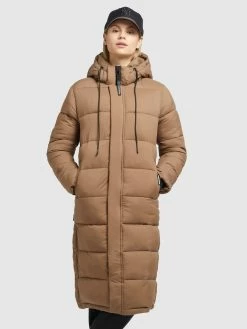 Khujo Manteaux Dhiver Manteau D’hiver Julina Femme Noisette -Magasin de vêtements Khujo pas cher 39e9e9f126696d735bc08f4da4f0d2d6