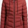 Khujo Manteaux Courts Manteau D’hiver Tuhani Femme Rouge Rouille 1 Khujo Manteaux Courts Manteau D’hiver Tuhani Femme Rouge Rouille -Magasin de vêtements Khujo pas cher 3a5839c2a9726835e4602000ea22c51f