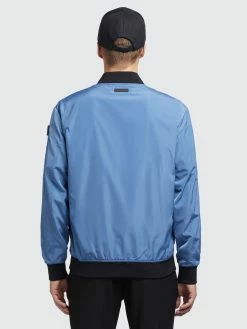 Khujo Vestes De Mi-saison Veste Mi-saison ASTILE2 Homme Bleu -Magasin de vêtements Khujo pas cher 3a583f0205264d438b25f37688107d99