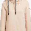 Khujo Sweats à Capuche Sweat-shirt Karima Femme Abricot -Magasin de vêtements Khujo pas cher 3b45ef3cb1c2ff79615c0d55cc071873