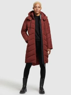 Khujo Manteaux Dhiver Manteau D’hiver Huba Femme Rouge Carmin -Magasin de vêtements Khujo pas cher 3d3cee5a91c6953ebea34c9eacdb8718