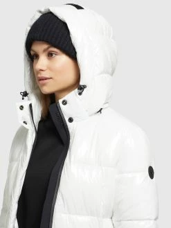 Khujo Manteaux Dhiver Manteau D’hiver Tonka Femme Blanc Cassé -Magasin de vêtements Khujo pas cher 3d9e4fb560825ea4389c558e638701e5
