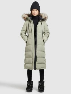 Khujo Manteaux Dhiver Manteau D’hiver LOLL Femme Vert Pastel -Magasin de vêtements Khujo pas cher 3f1e0d26ea3588bf7814f8d3bb1c1714