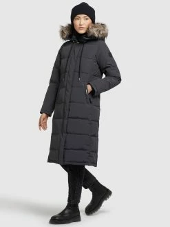 Khujo Manteaux Dhiver Manteau D’hiver LOLL Femme Anthracite -Magasin de vêtements Khujo pas cher 3f41ea780507c88c26d8af4ee17a7d64