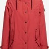 Khujo Vestes De Mi-saison Veste Mi-saison Femme Rouge -Magasin de vêtements Khujo pas cher 3f4b54a1af513916c99973380a9cd9e6