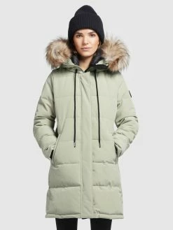 Khujo Manteaux Dhiver Manteau D’hiver Cloren Femme Menthe -Magasin de vêtements Khujo pas cher 411442ef93387f398514977f018118c4