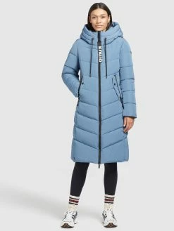 Khujo Manteaux Dhiver Manteau D’hiver Ayleena Femme Bleu Clair -Magasin de vêtements Khujo pas cher 42bdcac3940156ad6170ce26777d48a3