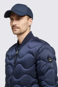 Khujo Vestes De Mi-saison Veste Mi-saison Picco Homme Bleu Marine -Magasin de vêtements Khujo pas cher 43b5eb141e3effc41ef091fa9cabb6fb