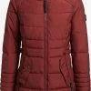 Khujo Manteaux Courts Manteau Mi-saison Amaray 3 Femme Rouge Rubis -Magasin de vêtements Khujo pas cher 43f0653984284b8b4f7454ae3a92169b