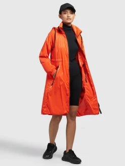Khujo Manteaux De Mi-saison Manteau Mi-saison Marthe Femme Orange -Magasin de vêtements Khujo pas cher 4418cc979ff6d929a95007a062afe2e4