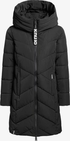 Khujo Manteaux Dhiver Manteau D’hiver Formin Femme Noir