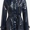 Khujo Manteaux De Pluie Manteau Mi-saison Alecia Femme Bleu Nuit -Magasin de vêtements Khujo pas cher 46405820fac292d300a0bd0a36b963e6