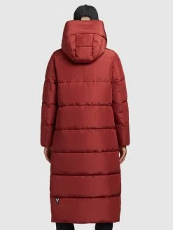 Khujo Manteaux Dhiver Manteau D’hiver Soulani Femme Rouge Rouille -Magasin de vêtements Khujo pas cher 466a421384ab420bff1ecb75b6a8a9ac