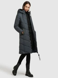 Khujo Manteaux Dhiver Manteau D’hiver Aribay Femme Bleu Nuit -Magasin de vêtements Khujo pas cher 469596c551d817891b2beef1e41f2897
