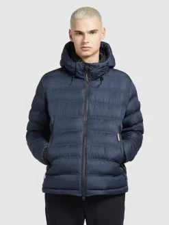 Khujo Vestes Dhiver Veste D’hiver Gamer Homme Bleu Foncé -Magasin de vêtements Khujo pas cher 46f82f09dc07beb5a4c24286c70527ed
