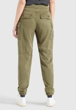 Khujo Pantalons Cargo Effilé Pantalon Cargo Joslin Femme Olive -Magasin de vêtements Khujo pas cher 4740ec6779f332b6d0804efd2c1bf772