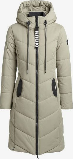 Khujo Manteaux Dhiver Manteau D’hiver Aribay 3 Femme Vert Pastel