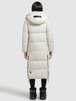 Khujo Manteaux Dhiver Manteau D’hiver Melona Femme Blanc Perle -Magasin de vêtements Khujo pas cher 47ba7405c9c52ed40053318b866e35b6