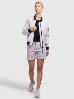 Khujo Vestes De Mi-saison Veste Mi-saison Stence2 Femme Lilas -Magasin de vêtements Khujo pas cher 47ce659e8beb2884be128562c57edac8