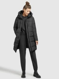 Khujo Manteaux Dhiver Manteau D’hiver Youma Femme Noir -Magasin de vêtements Khujo pas cher 4835f636bd3feccbaff6b11e8db40481