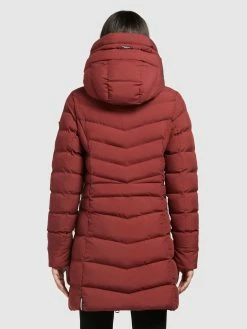 Khujo Manteaux Courts Manteau D’hiver Tuhani Femme Rouge Rouille -Magasin de vêtements Khujo pas cher 48db043fcac1ecbc43c1a72dd54eb8c0
