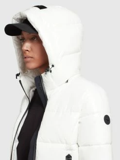 Khujo Vestes Dhiver Veste D’hiver Fala Femme Blanc -Magasin de vêtements Khujo pas cher 497facebc6458641498cf3c8235aae54