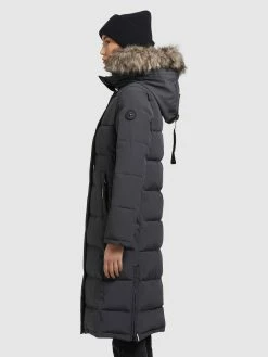 Khujo Manteaux Dhiver Manteau D’hiver LOLL Femme Anthracite -Magasin de vêtements Khujo pas cher 49c7db0381202c844693ea992856e0b6