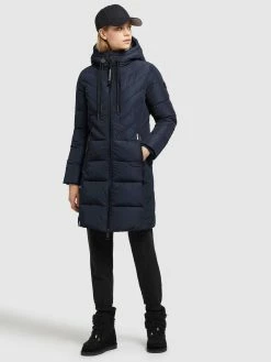 Khujo Manteaux De Mi-saison Manteau Mi-saison Mugg Femme Bleu Marine -Magasin de vêtements Khujo pas cher 4a232d7340d57a9f4103135f2ce4817b