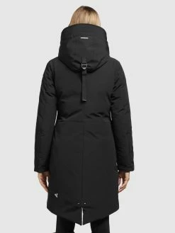 Khujo Manteaux Dhiver Manteau D’hiver Charlyn 3 Femme Noir -Magasin de vêtements Khujo pas cher 4b05ef3a88cbc636636f587a9ab88030