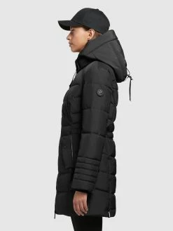 Khujo Manteaux Courts Manteau Mi-saison Amaray Femme Noir -Magasin de vêtements Khujo pas cher 4be6d1507c2d3cf71e9882e474d29864