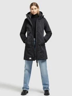 Khujo Manteaux Dhiver Manteau D’hiver Blossom Femme Noir -Magasin de vêtements Khujo pas cher 4cfaa5fac8cd46f60127ebe16ec09e84