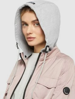 Khujo Vestes De Mi-saison Veste Mi-saison FLAMES Femme Rose -Magasin de vêtements Khujo pas cher 4de3d2f8c3409aaf7a5be5c54d51ab3e
