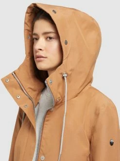 Khujo Manteaux De Mi-saison Manteau Mi-saison Artisa Femme Beige -Magasin de vêtements Khujo pas cher 4e7155ff31a838f102ce1abe00c7c34f