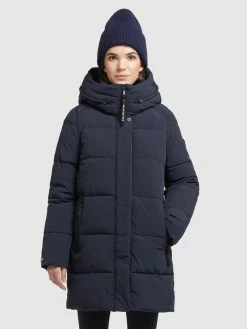 Khujo Manteaux Courts Manteau D’hiver Wente Femme Bleu Foncé -Magasin de vêtements Khujo pas cher 4f55ec391668b858a5bad4b9cbfa20b1