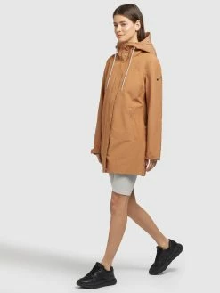 Khujo Manteaux De Mi-saison Manteau Mi-saison Artisa Femme Beige -Magasin de vêtements Khujo pas cher 4f9cd71d620e10324335effc5a537b8e