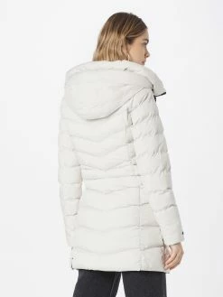 Khujo Vestes De Mi-saison Veste Mi-saison TUHANI Femme Blanc -Magasin de vêtements Khujo pas cher 4fae619536174e5bbe083ba96aac3bb7