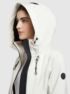 Khujo Manteaux De Mi-saison Manteau Mi-saison Paxi Femme Blanc -Magasin de vêtements Khujo pas cher 507b231d26e3d18d012770e8d0e637cb