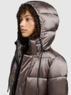 Khujo Manteaux Dhiver Manteau D’hiver Julina Femme Taupe -Magasin de vêtements Khujo pas cher 50fa37dd08015491545046b23821dad7